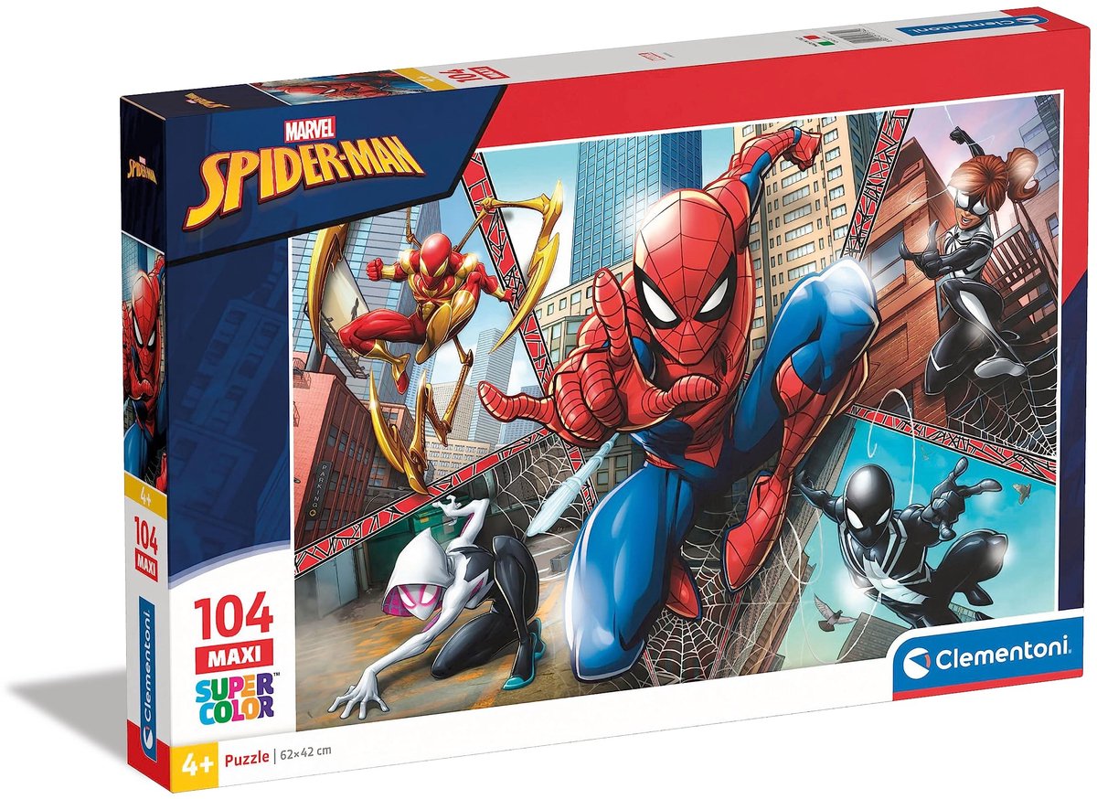Maxi Puzzel Spider-Man - 104 Stukken - 62x42 cm