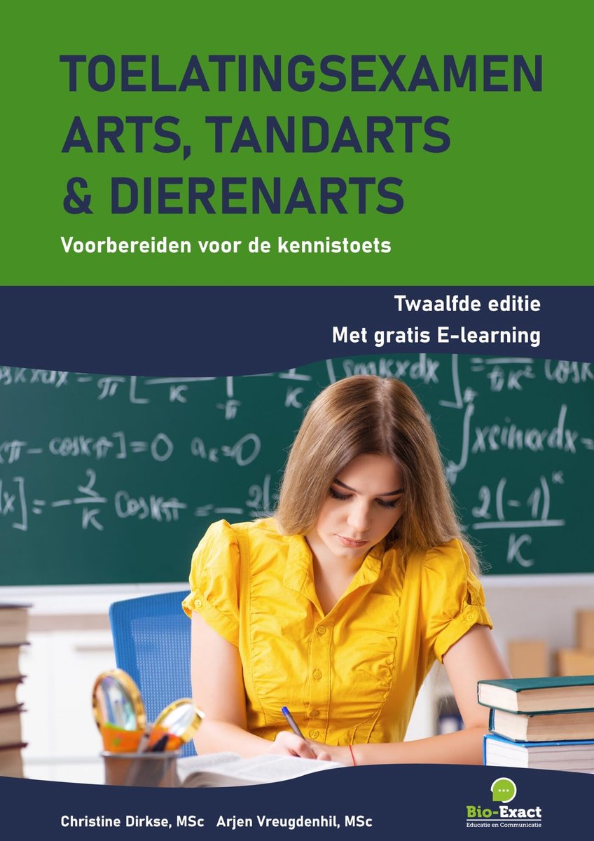 Toelatingsexamen arts, tandarts en dierenarts - Voorbereiding kennistoets