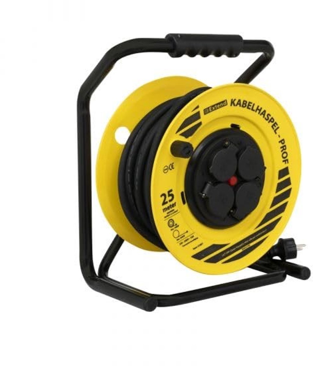 Kabelhaspel 25M - 3x2,5mm² H07RN
