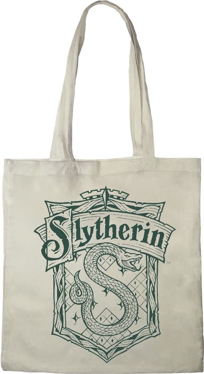 Uniseks Draagtas - Slytherin Design 38 x 40 cm