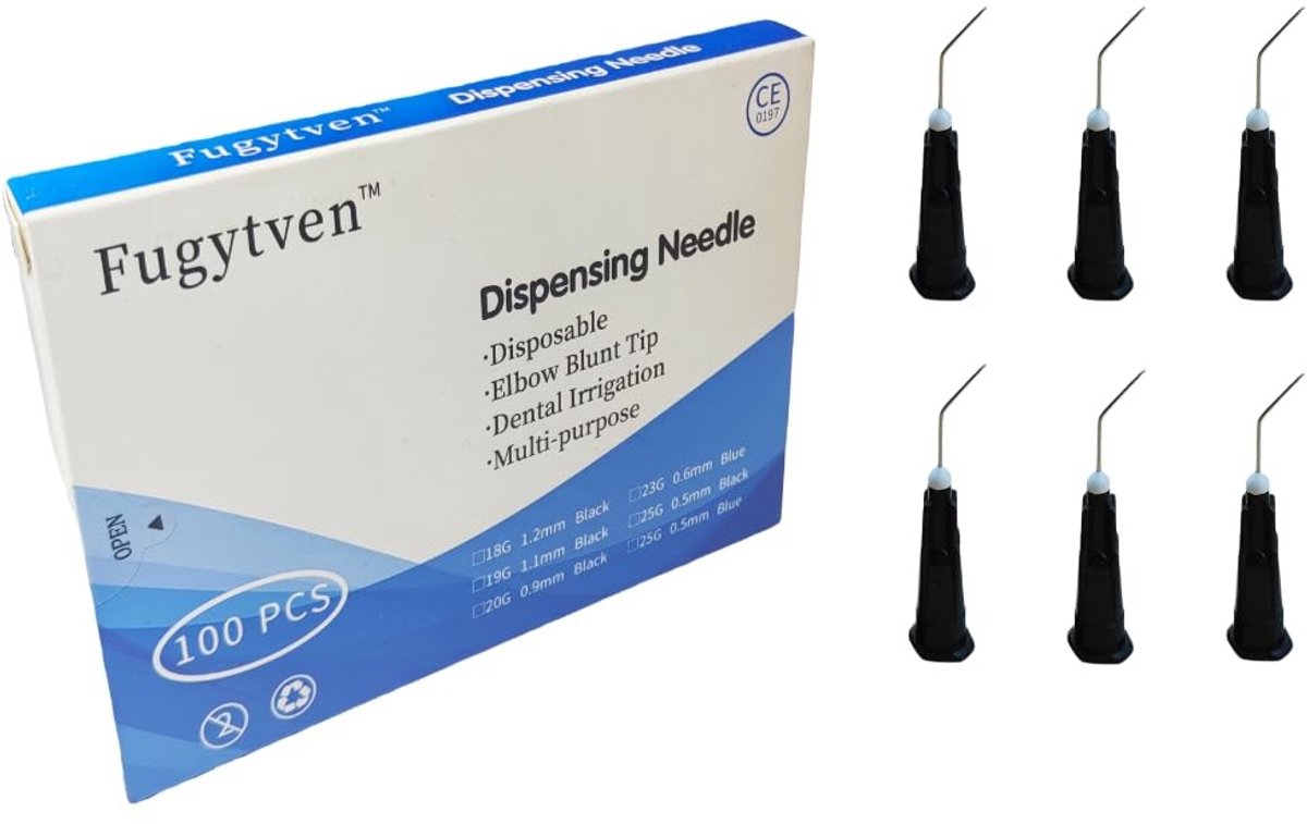 Blunt Tip Dispensing Needles - 100 Stuks - Voor Vloeistof en Lijm