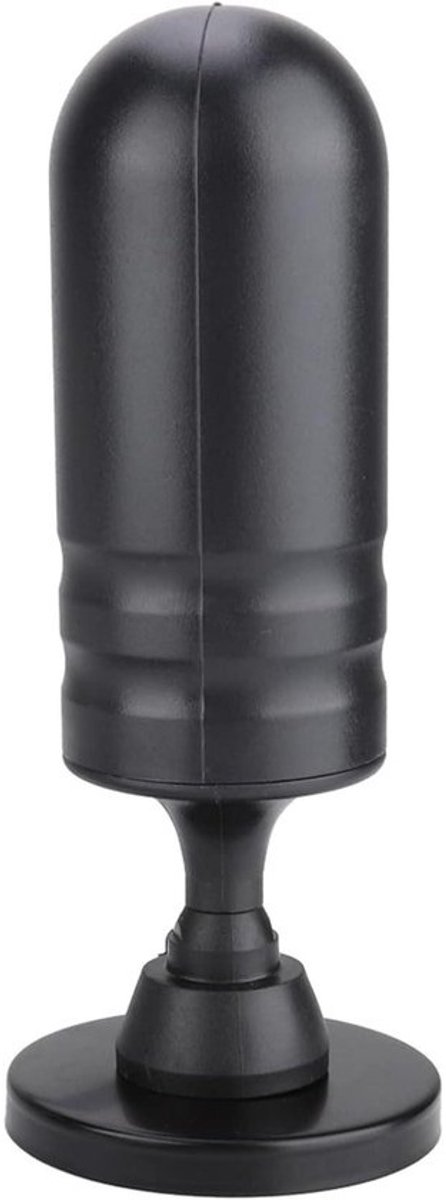 Digitale TV Antenne - Binnen Buiten Antenne - TV Signaal Ontvangen - 30dBi Versterking - 0.5m Kabel - Zwart
