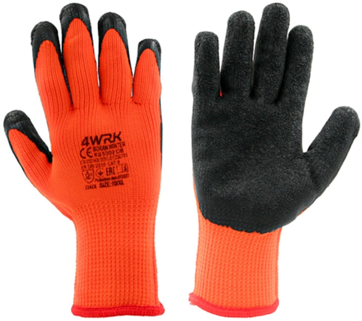 Werkhandschoenen-Veiligheidshandschoenen-Montagehandschoenen -Winter Buran OB-12 paar maat- 9/ L