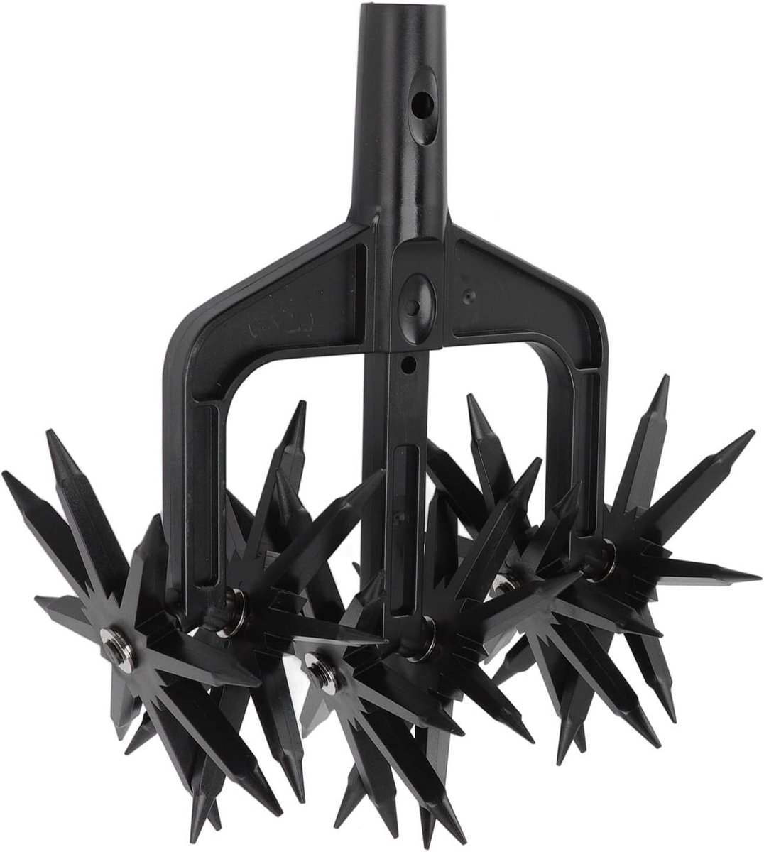 Verstelbare Tuin Cultivator en Grondverbeterer Set, 2-in-1 Ventileerde Scharrier en Rototiller voor Efficiënte Tuinonderhoud en Bodemverzorging