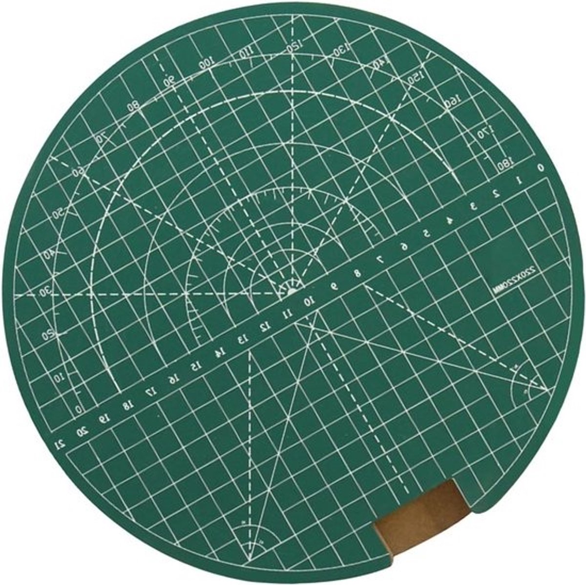 Tafeltennismes - Snijder - Rackets Voorbereiden - 360 Graden Draaibaar - 25 x 25 x 5 cm - Zwart