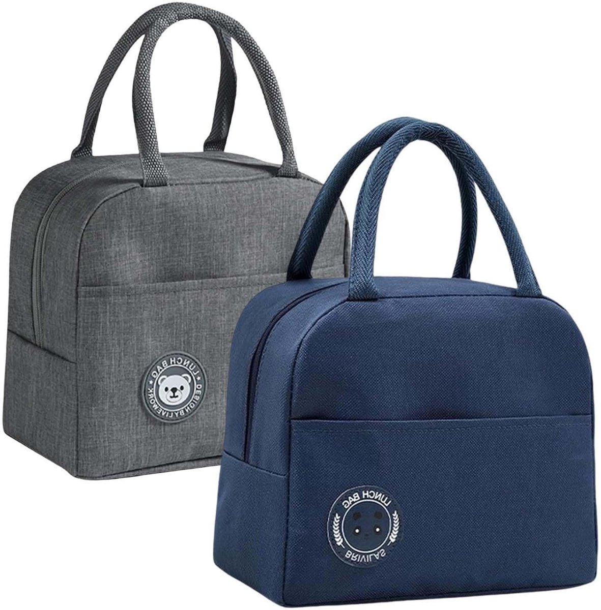 Koeltas voor Lunch en Snacks - Zwart 6 Liter