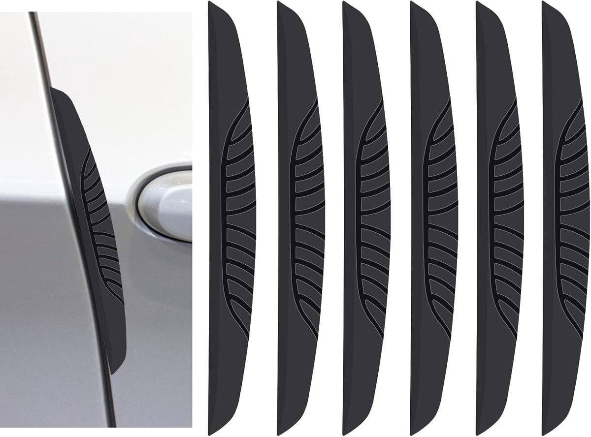 Deurbeschermer Auto - 6 Stuks voor Fiat 500 Hybrid 2020-2024