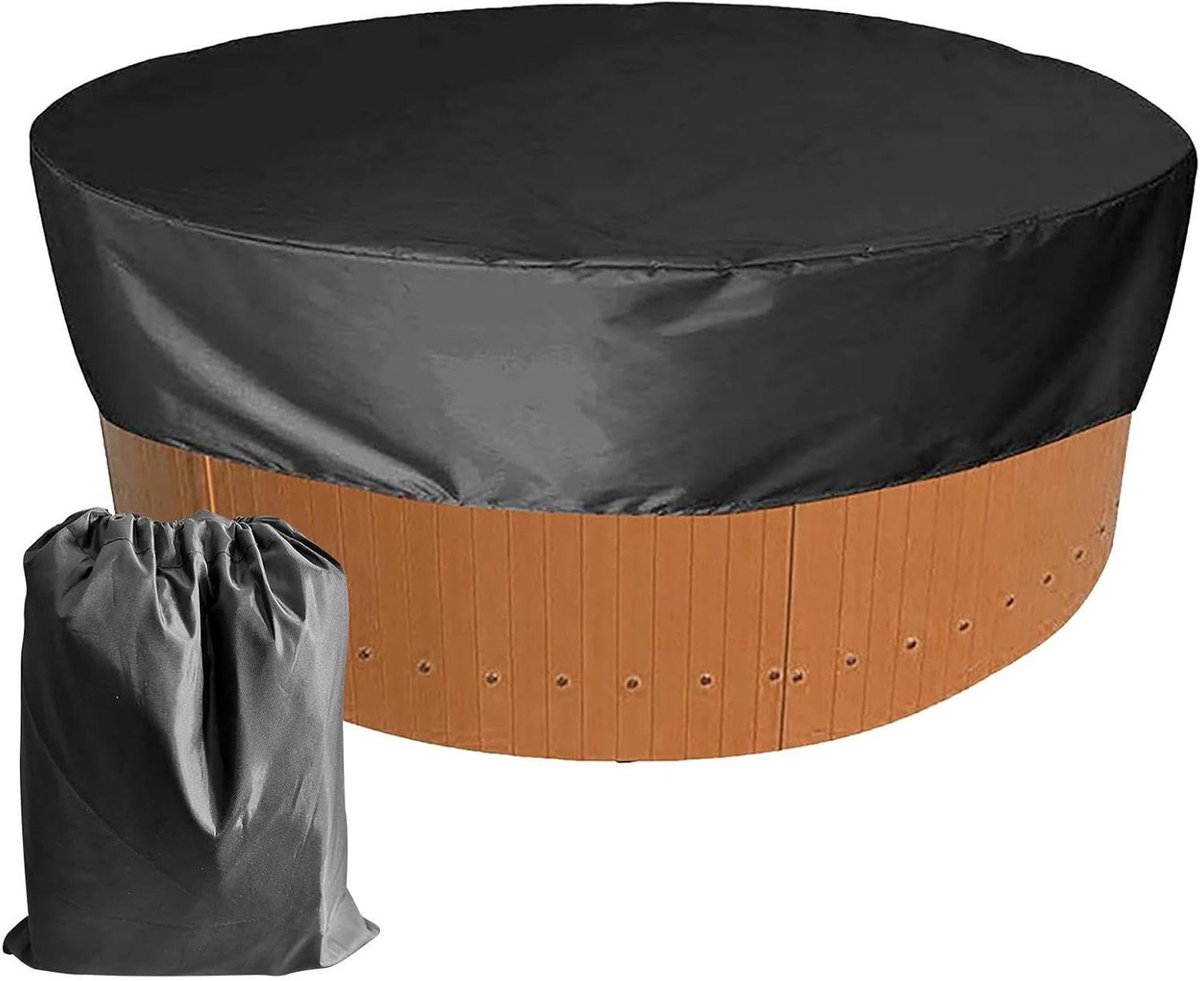 Zwembadafdekking Rond – Winterhoes Zwembad – Zwembad Beschermen – Waterdicht Stofdicht – 190x30cm – Grijs Zwembadafdekking Rond – Winterhoes Zwembad – Zwembad Beschermen – Waterdicht Stofdicht – 190x30cm – Grijs