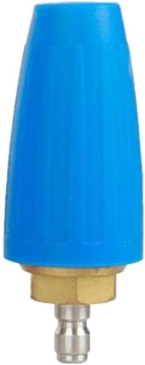 Turbosproeier Hogedrukreiniger - Vuilfrees Roterend - Intensief Reinigen - 5000 PSI Druk - 040 Loch Blauw - Messing