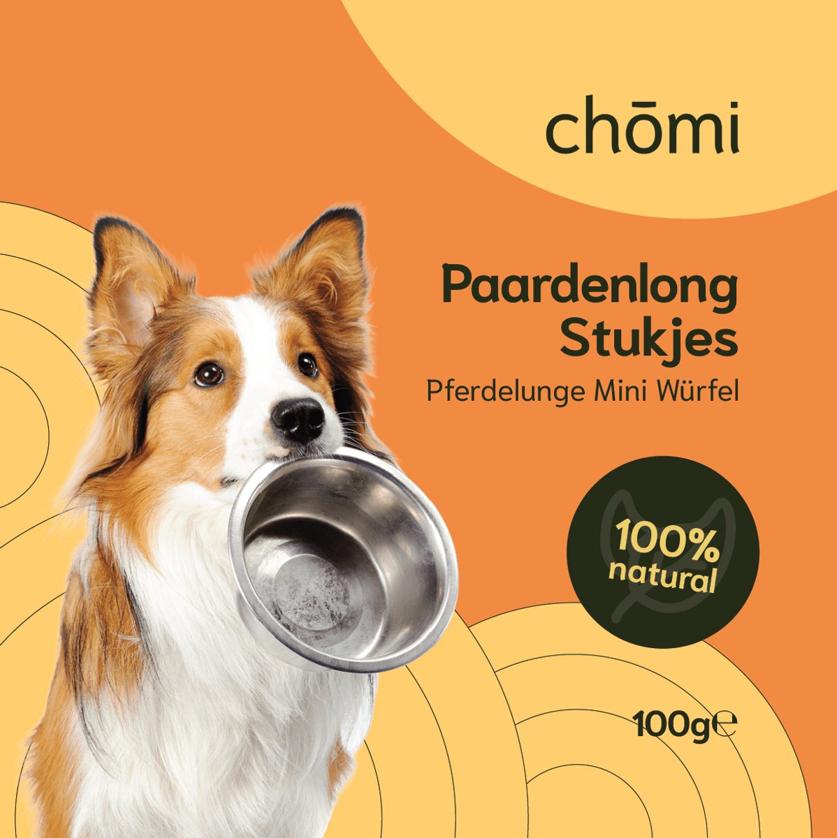 Chōmi Paarde Long Stukjes (100 gram) - 200 gram