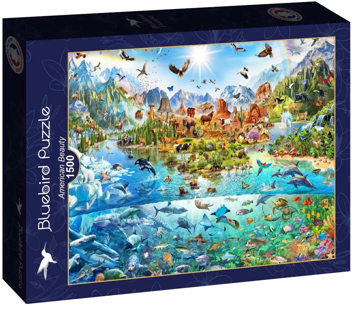 American Beauty Puzzel 1500 Stukjes