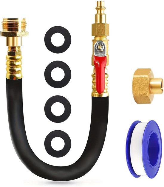 Winterklaar Kit - Bevriezingsbescherming - Voertuigen Beschermen - Duurzaam Rubber Ontwerp - 16.9 Inch - Zwart — afbeelding 4