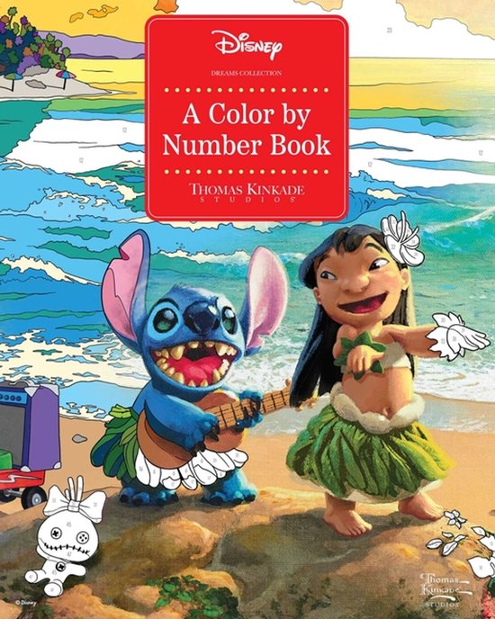 Disney Dreams Collection Thomas Kinkade Studios A Color by N ... - cover
