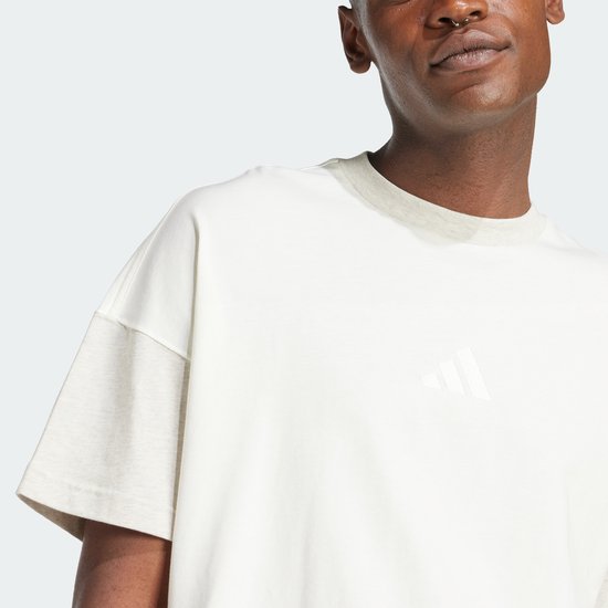 Adidas Sportswear All Szn Colorblock T-Shirt - Heren - Wit