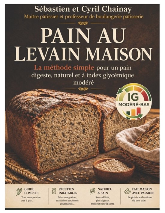 Pain au levain maison - cover