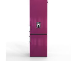 Nunki Large H2O – Koel-vriescombinatie – Waterdispenser – E-klasse – 268 liter – Fun Purple Gloss Metallic