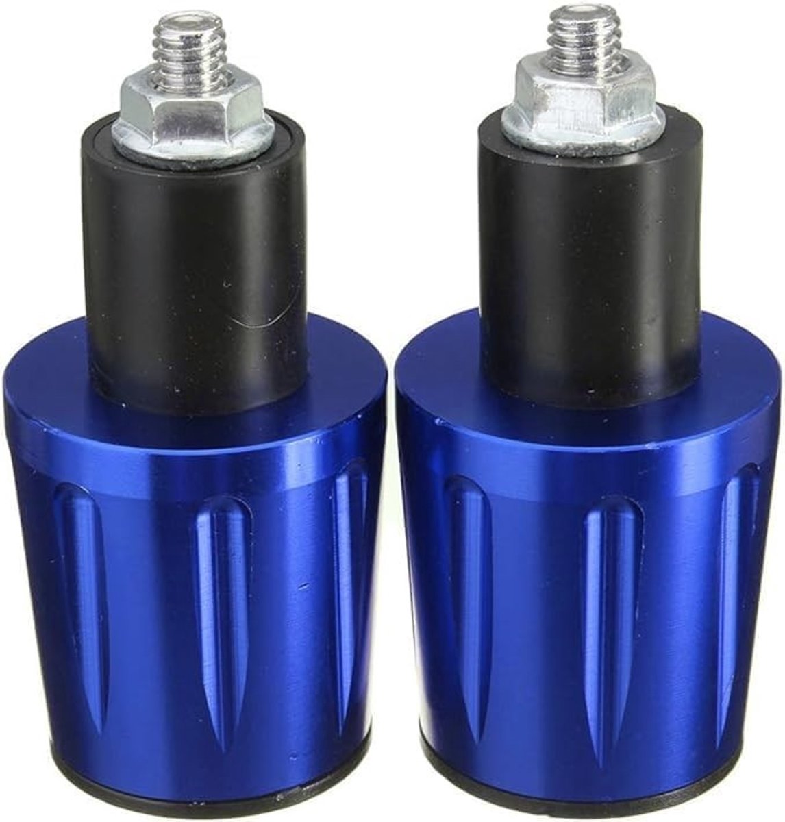 Dailygoods- Stuurgrepen Antitrillingen - Handvatten Motorfiets - CNC Bewerkt Aluminium - 22 mm - Eenvoudige Installatie - Verhoogd Comfort