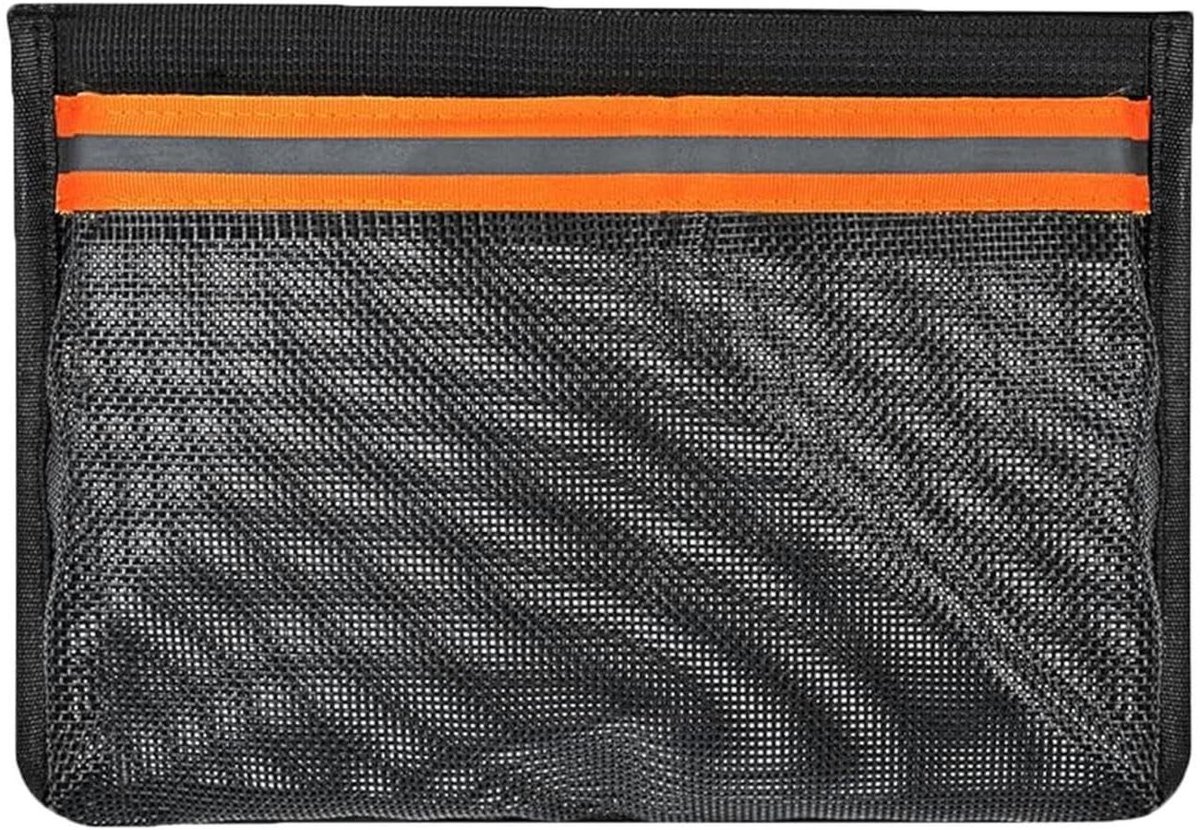 Boot Opbergcompartiment - Droogzak - Wateravonturen - Reflecterende Strips - 25x18cm - Zwart