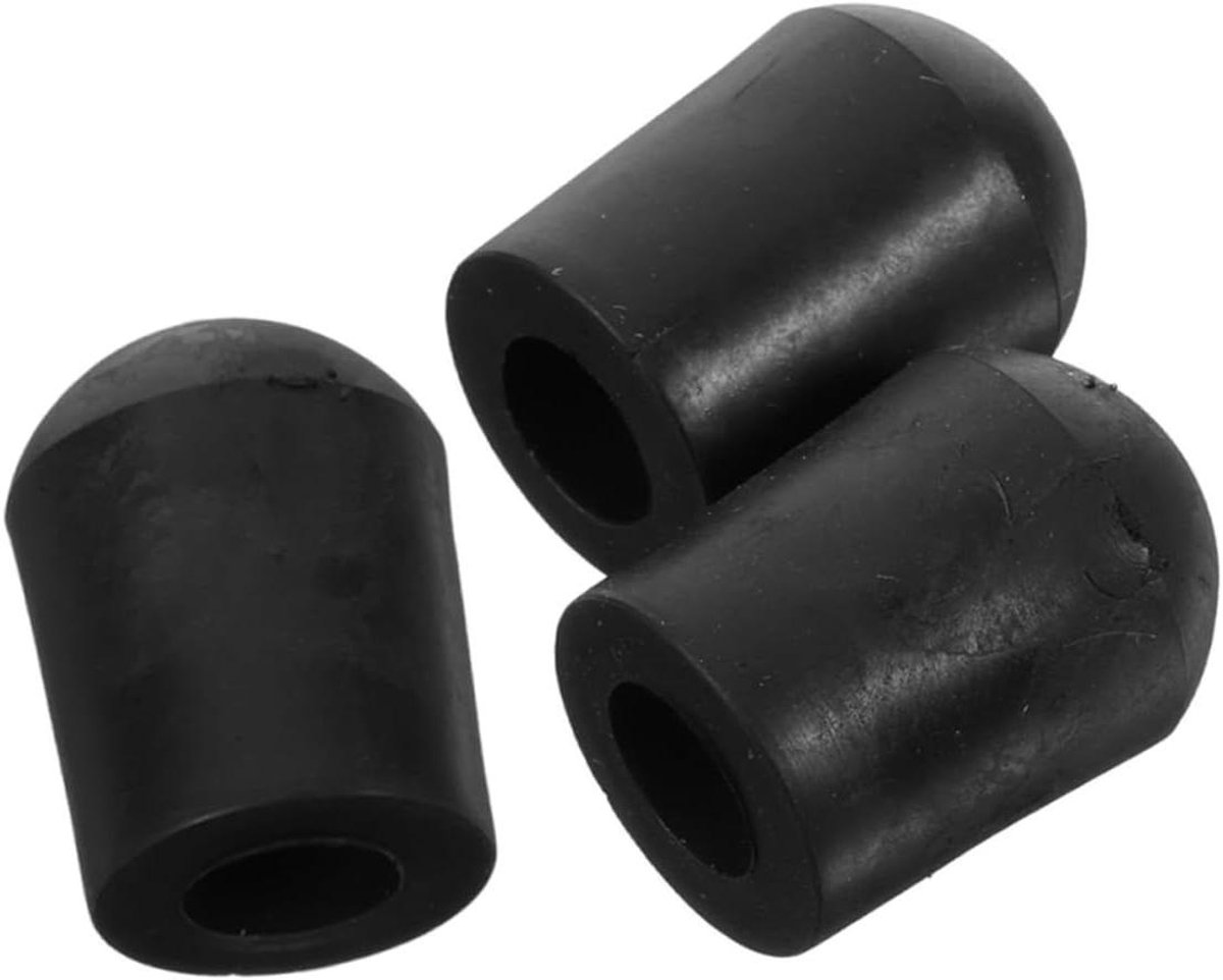 Cello Accessoires Set - Instrument Beschermers - Muziek Maken - Antislip Rubber - 3 Stuks - Zwart