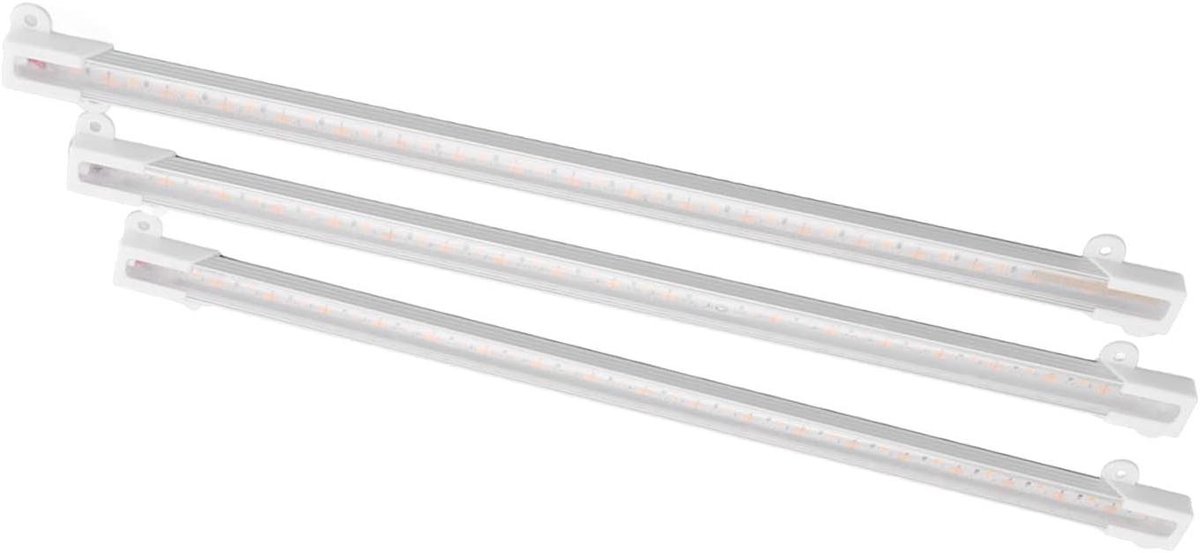 Zonne Groeilamp - LED Plantenlamp - Binnen Tuinieren - Dubbelzijdig Zonnepaneel - 34 cm Lengte - Zwart