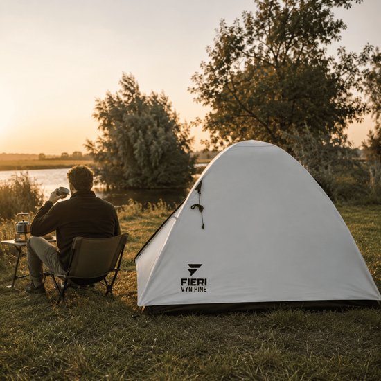 Fieri VYN Pine Cooldome Koepeltent - 2 Persoons Tent - Ruim & Waterdicht — afbeelding 4