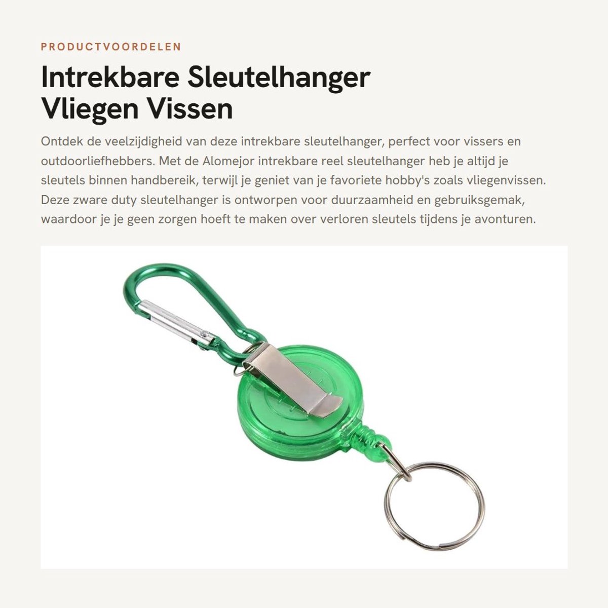 Dailygoods- Sleutelhanger Intrekbaar 3 Stuks - Zware Duty - Metalen/Plastic - Nylon Koord - Connector - Lengte 75 cm - Reelhouder