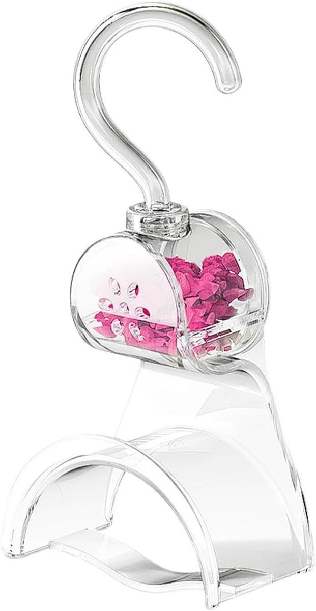 Kast Haken - Tas Organizer - Tas Ophangen - Met Aromatherapie - 19 x 9.6 cm - Roze