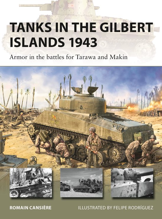 New Vanguard- Tanks in the Gilbert Islands 1943 - cover
