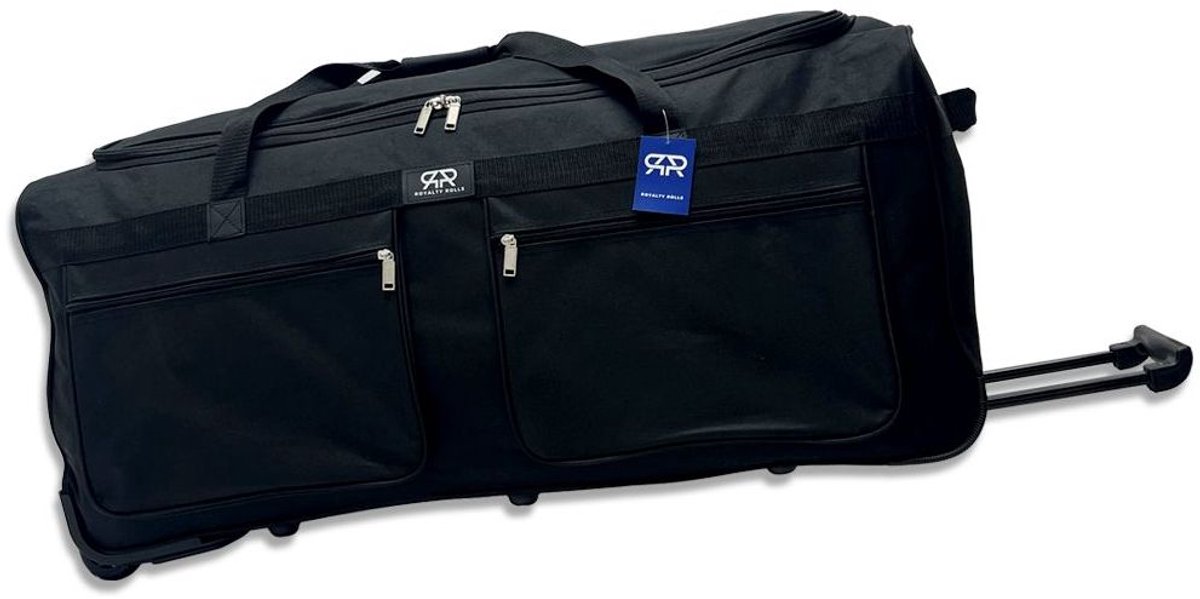 Royalty Rolls Wieltas - 80 cm - 103 liter - Zwart
