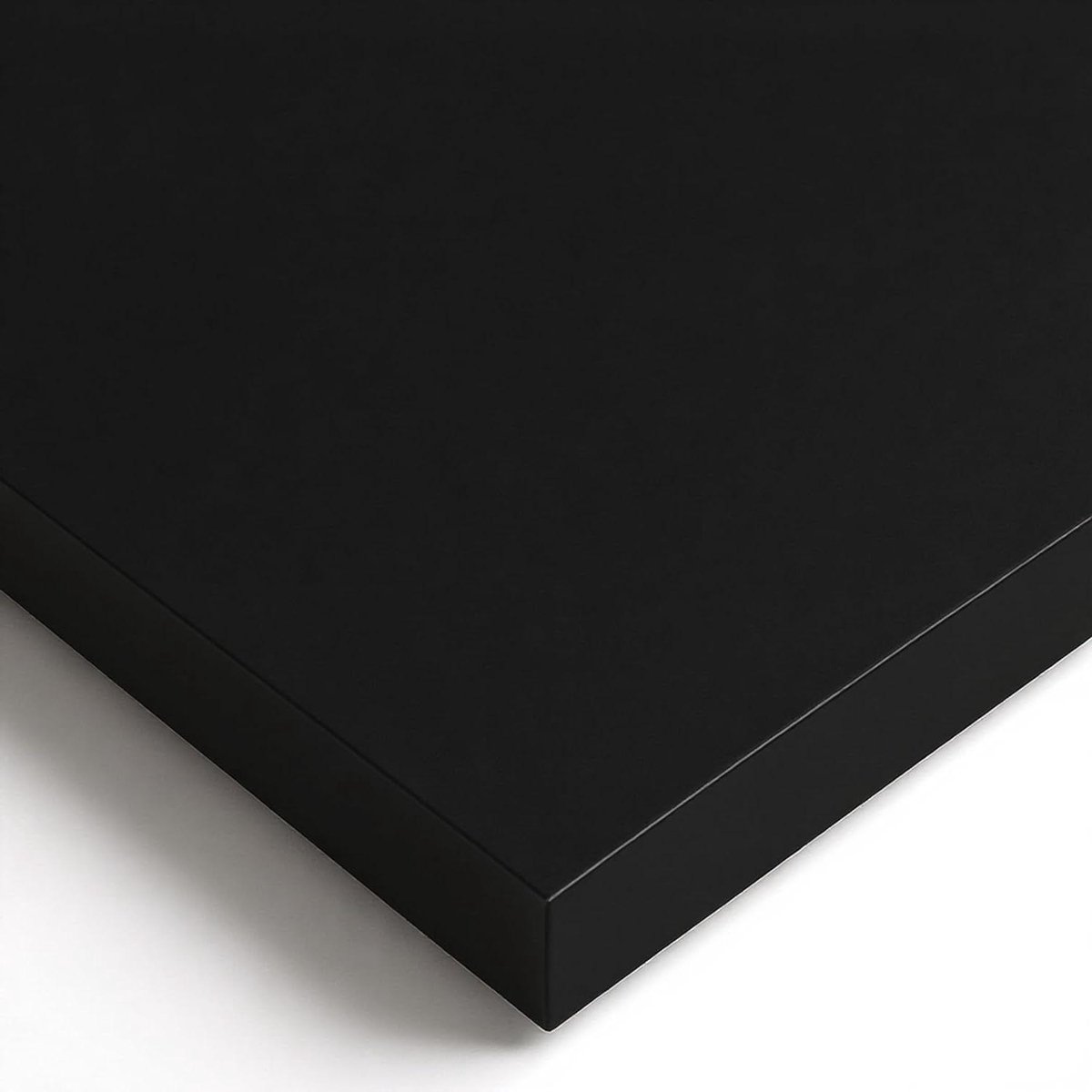 Tafelblad - Bureau blad - Bureau of eettafel - Krasbestendig laminaat - 100x60 cm - Zwart