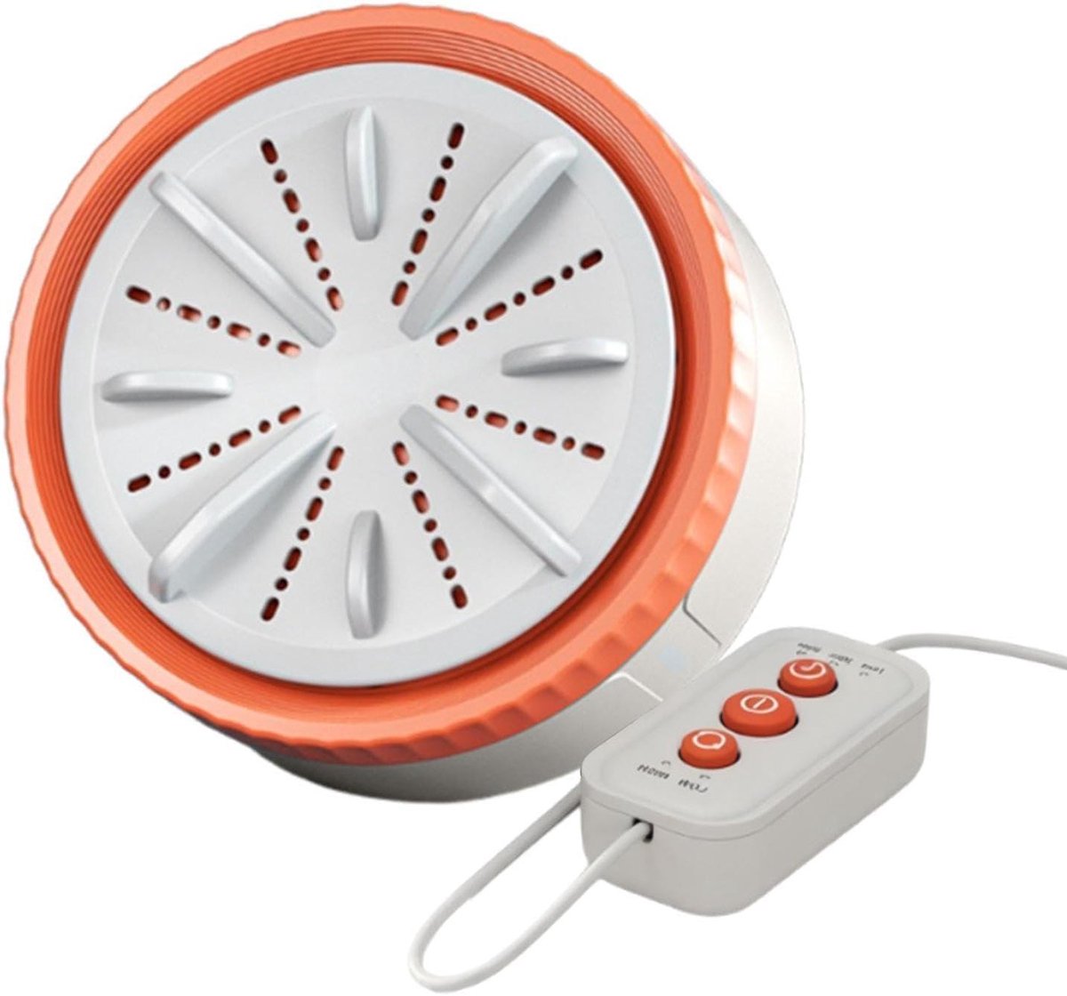 Mini wasmachine USB kledingwasser Dagelijkse hygiëne Ruimtebesparend ontwerp 6.5 x 11 x 6.5 cm Oranje