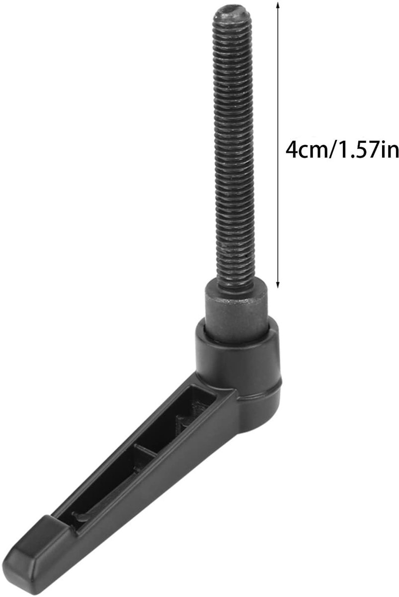 Dailygoods- Verstelbare Handgrepen - Roestvrij Staal - M5 Draad - 4 Stuks - Duurzaam - Voor Mechanische Controle - Machineknop