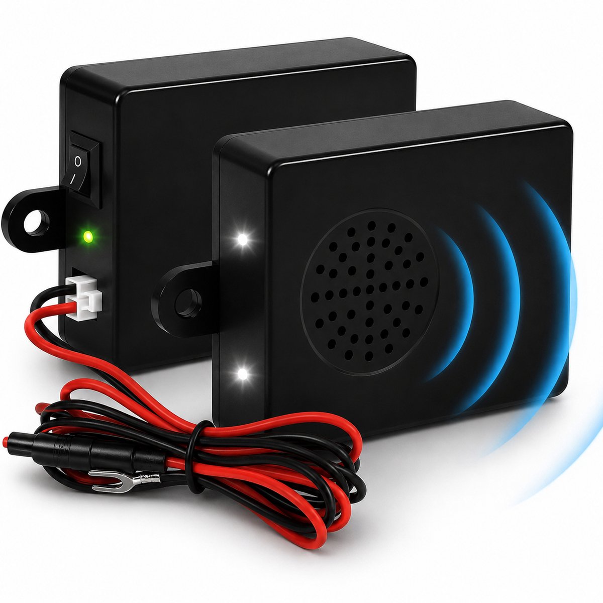 ZnaP® Marterverjager 12V Auto – Steenmarter Verjager – Anti Marter – Ongedierteverjager - Binnen & Buiten - Outdoor - Tegen Marters, Muizen & Ratten