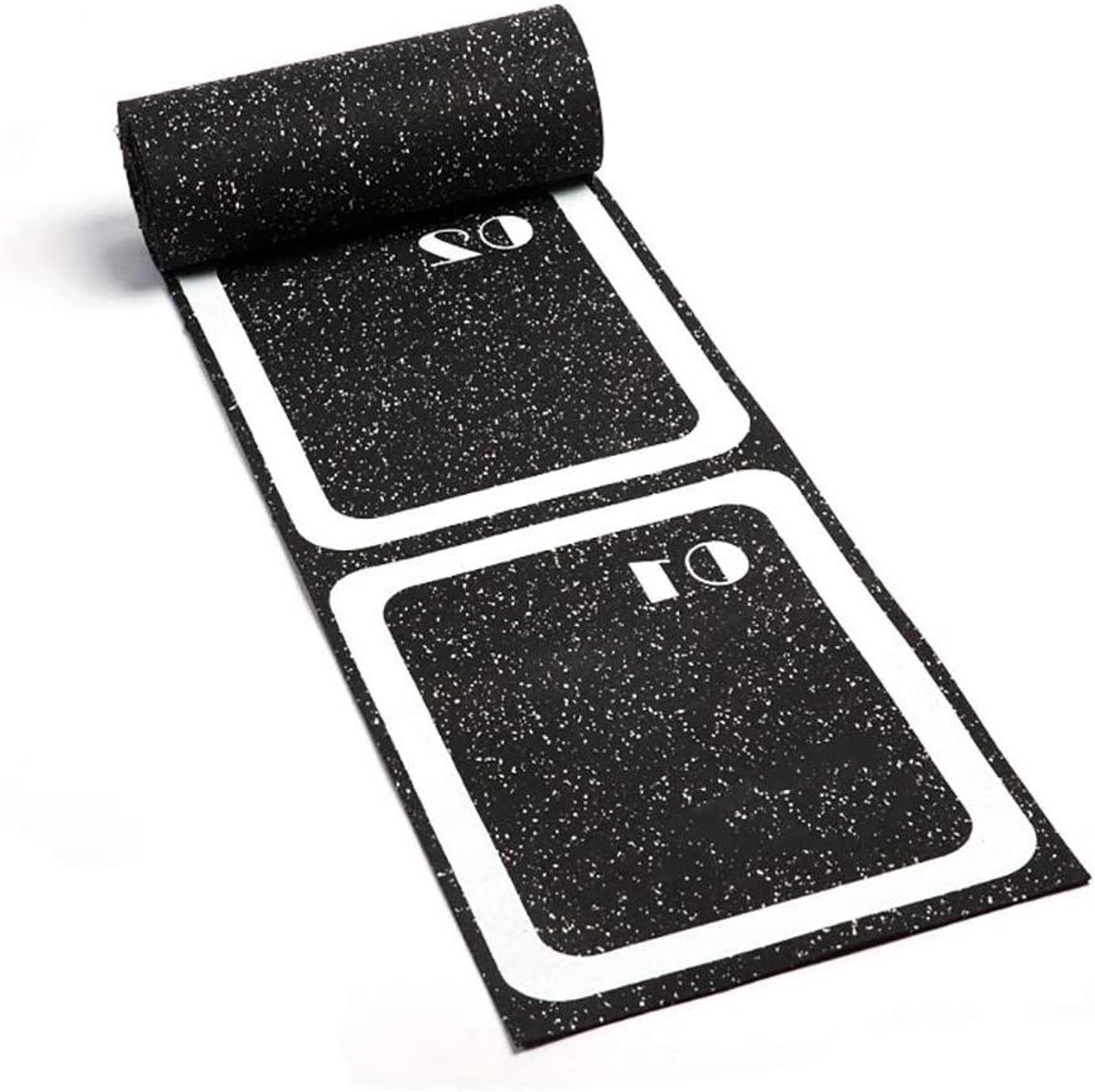 Voetbal Trainingsladder - Snelheidsladder Behendigheid - Sporttraining Verbeteren - Antislip Rubber Materiaal - 45 meter - Zwart