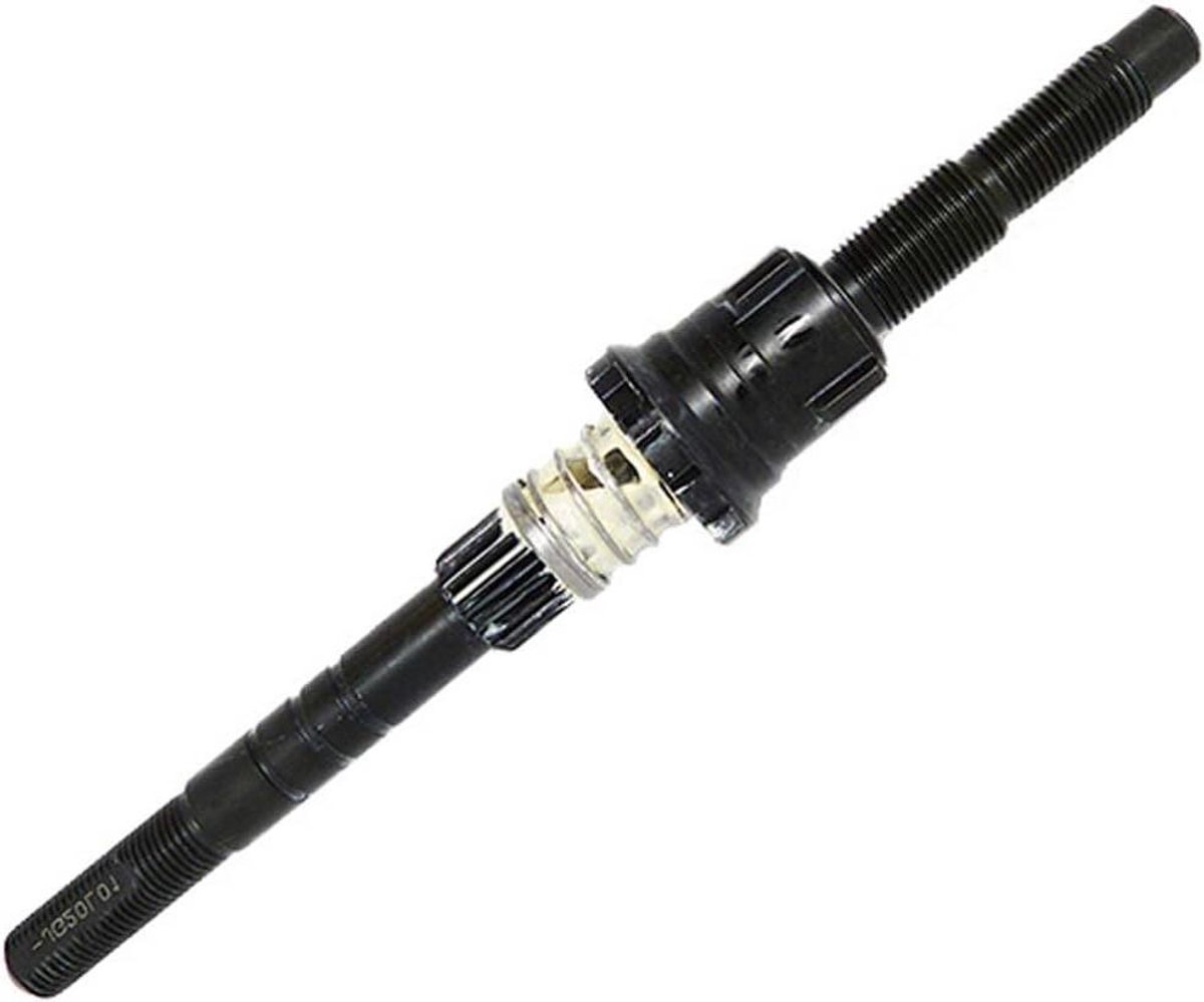 Fiets As Set - Reserve Onderdeel - Fiets Reparatie - Sterke Constructie - 175 mm - Zilver Zwart