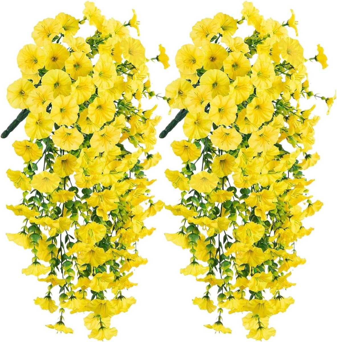 Kunstbloemen Petunia - Nepbloemen Set - Buiten Decoratie - Weerbestendig UV-bestendig - 75