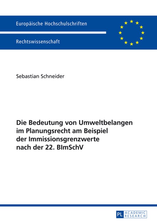 Europaeische Hochschulschriften Recht 5562 - Die Bedeutung v ... - cover