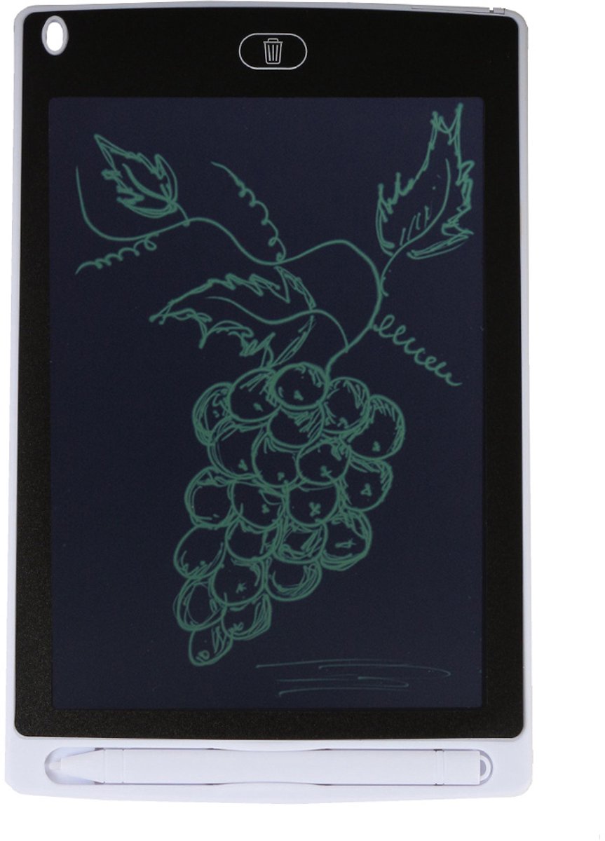 LCD Tekentablet 12 Inch - Digitaal Schrijfbord - Uitwisbaar Tekenbord - Wit