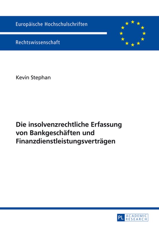 Europaeische Hochschulschriften Recht 5573 - Die insolvenzre ... - cover