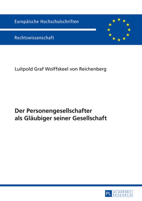 Europaeische Hochschulschriften Recht 5611 - Der Personenges ... - cover