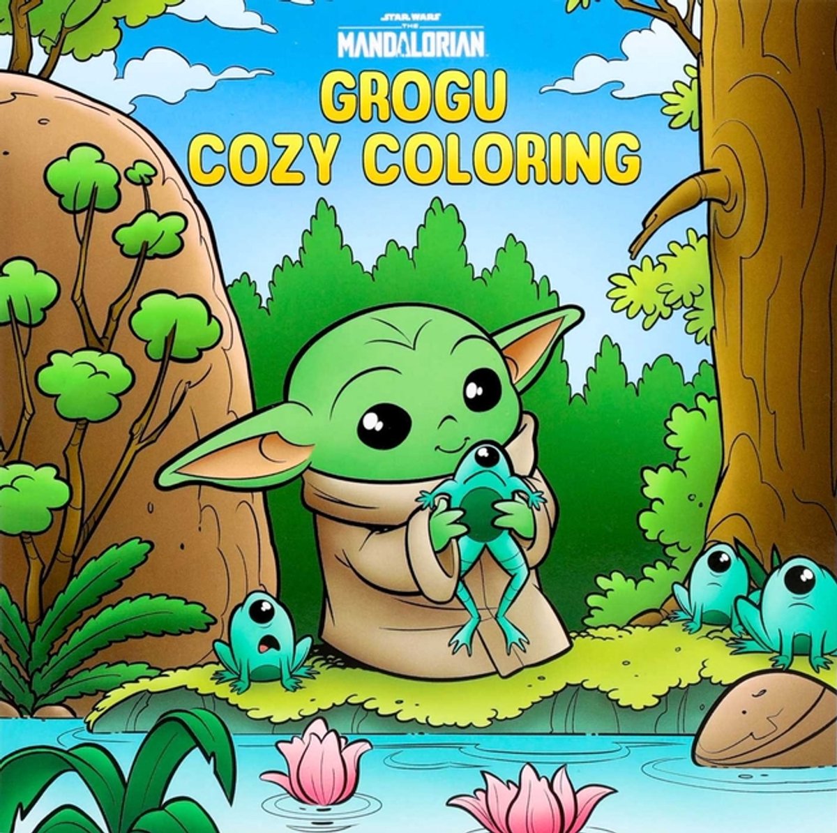 Star Wars The Mandalorian, Grogu Cozy Coloring