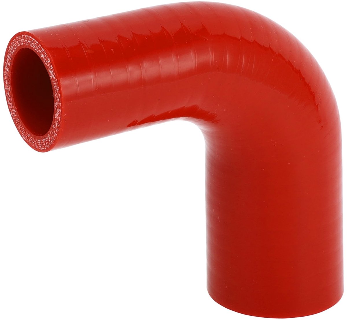 Dailygoods- Koelslang Silicone - 90 Graden - Binnendiameter 32mm/42mm - Lengte 100mm - Meerlaags Geweven - Bestand tegen 300℃ - Siliconenslang