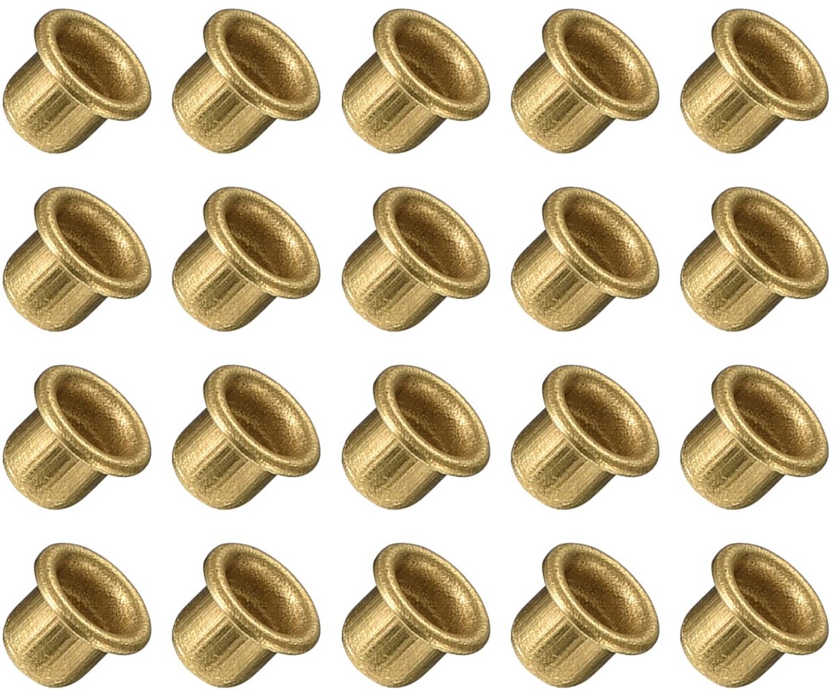 Dailygoods - Koper Holle Klinkmoeren voor PCB-platen (5x5mm) - 200 stuks