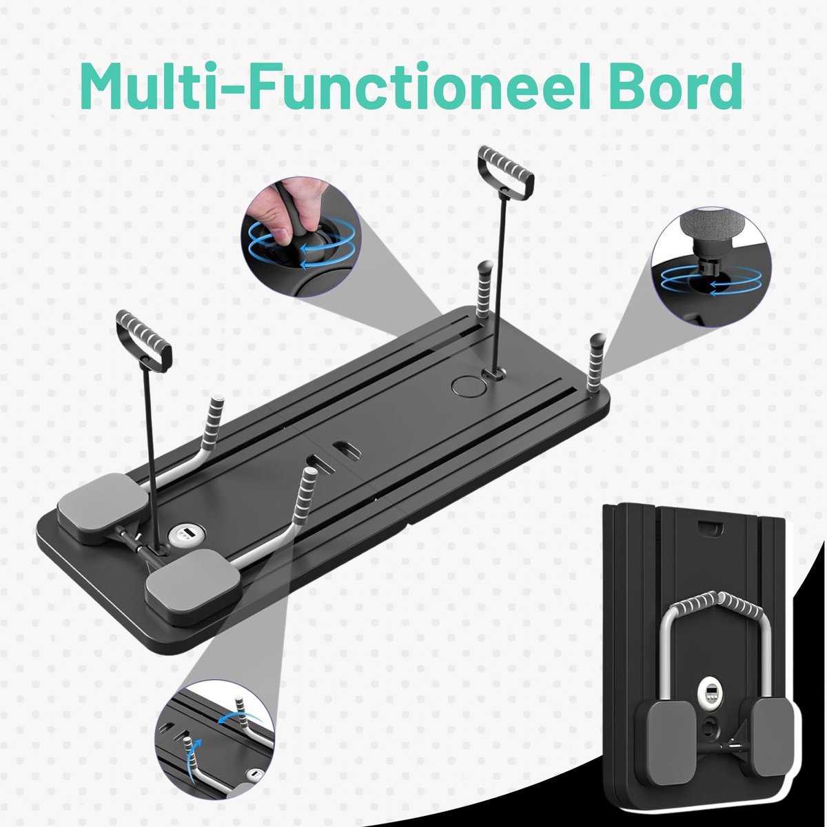Pilates Pilates Board Reformer met Verstelbare Weerstand - afbeelding 2