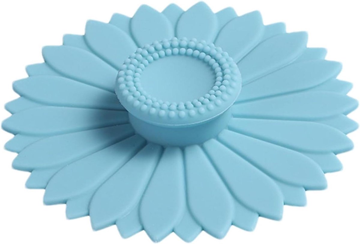Mokdeksel - Beker deksel - Warmte behouden - Siliconen afdichting - 10 x 10 cm - Transparant