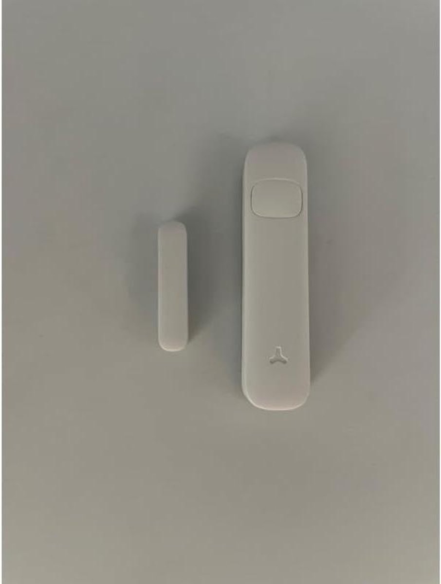 Draadloze Deurmelder - Raamdetector Alarm - Huisbeveiliging - FHSS Anti-Jamming - 2.8 x 5 x 8 cm - Wit