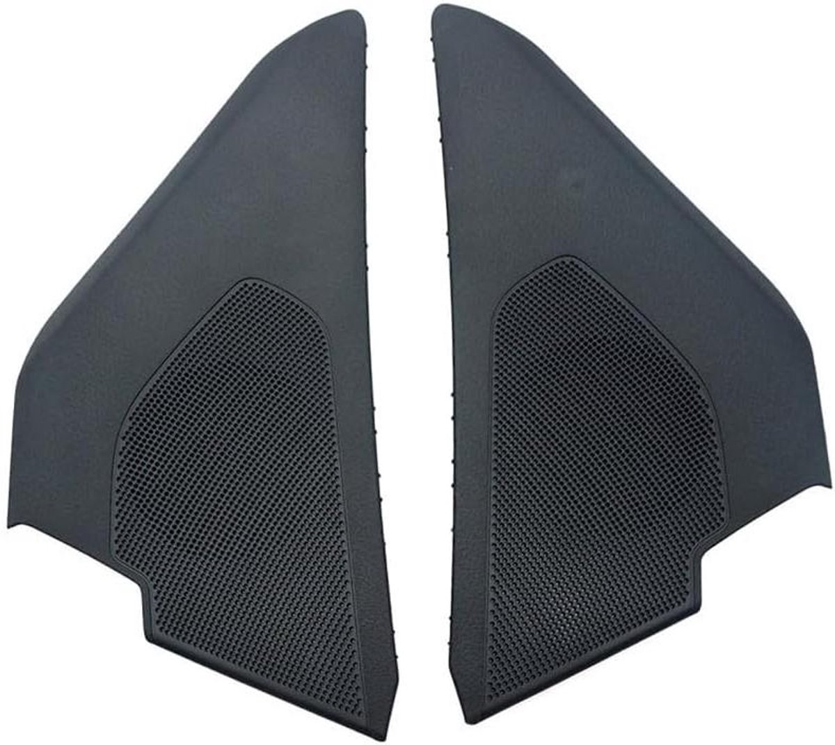 Deur Speaker Cover - Luidsprekergrille Trim - Auto-interieur Upgraden - Directe OE-vervanging - 25 x 12 x 12 cm - Zwart