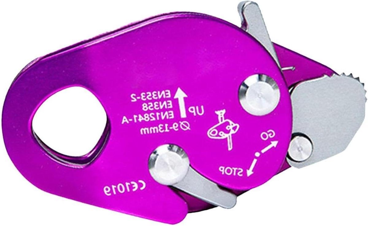Afdaalapparaat Klimtouw - Zekeringsapparaat Touwklimmen - Rots Riggen Abseilen - Gansvormig Aluminium - 11 x 6.4 cm - null