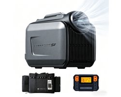Cybertake S2 Pro draagbare Aircooler- Mobiele Airco -Tentairco met 5100 BTU koelvermogen en 6100 BTU verwarmingsvermogen -amping Airco 12V 24V 48V - Stil ≤55dB-voor caravan, camper, tent, vrachtwagen en thuis