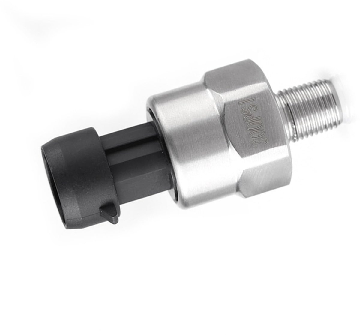 Dailygoods- Druksensor 30-500 psi Nauwkeurigheid - Roestvrijstalen Transducersensor - 1/8 NPT Draad - Voor Olie/Brandstof/Gas/Water - Lichtgewicht en Handig te Installeren - Druktransducer